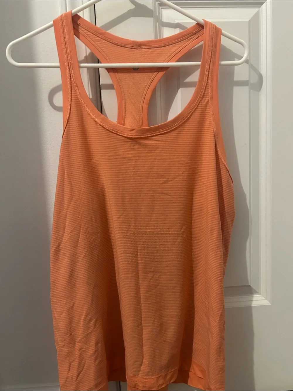 lululemon athletica Peach-Orange Racerback Tank